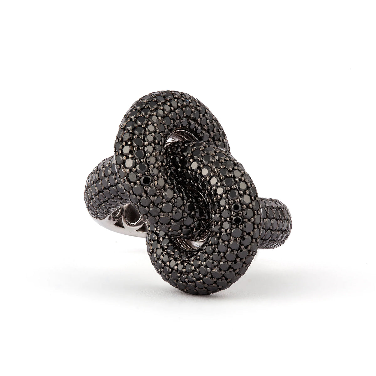 Diamond Knot Ring