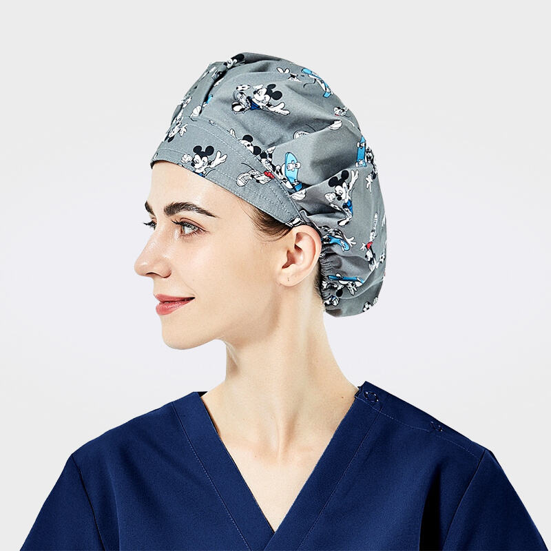 Puffy Easy-Clean Medical Scrub Cap