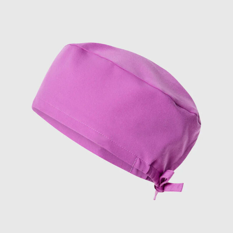 Solid Trim Hospital Scrub Cap