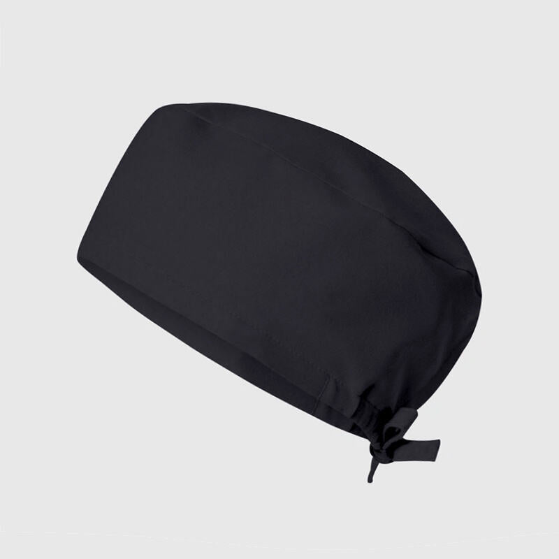 Solid Trim Hospital Scrub Cap