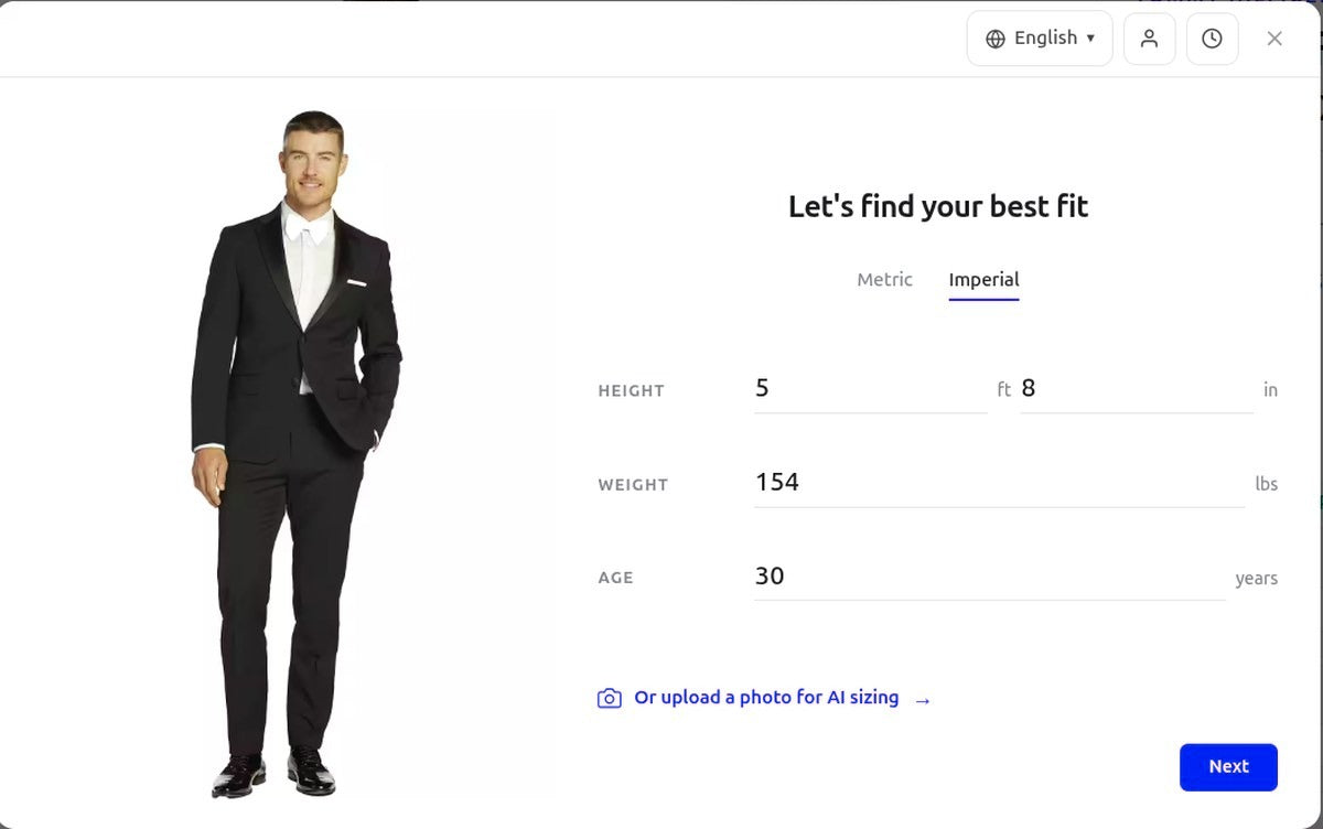 Smart Size Recommendation